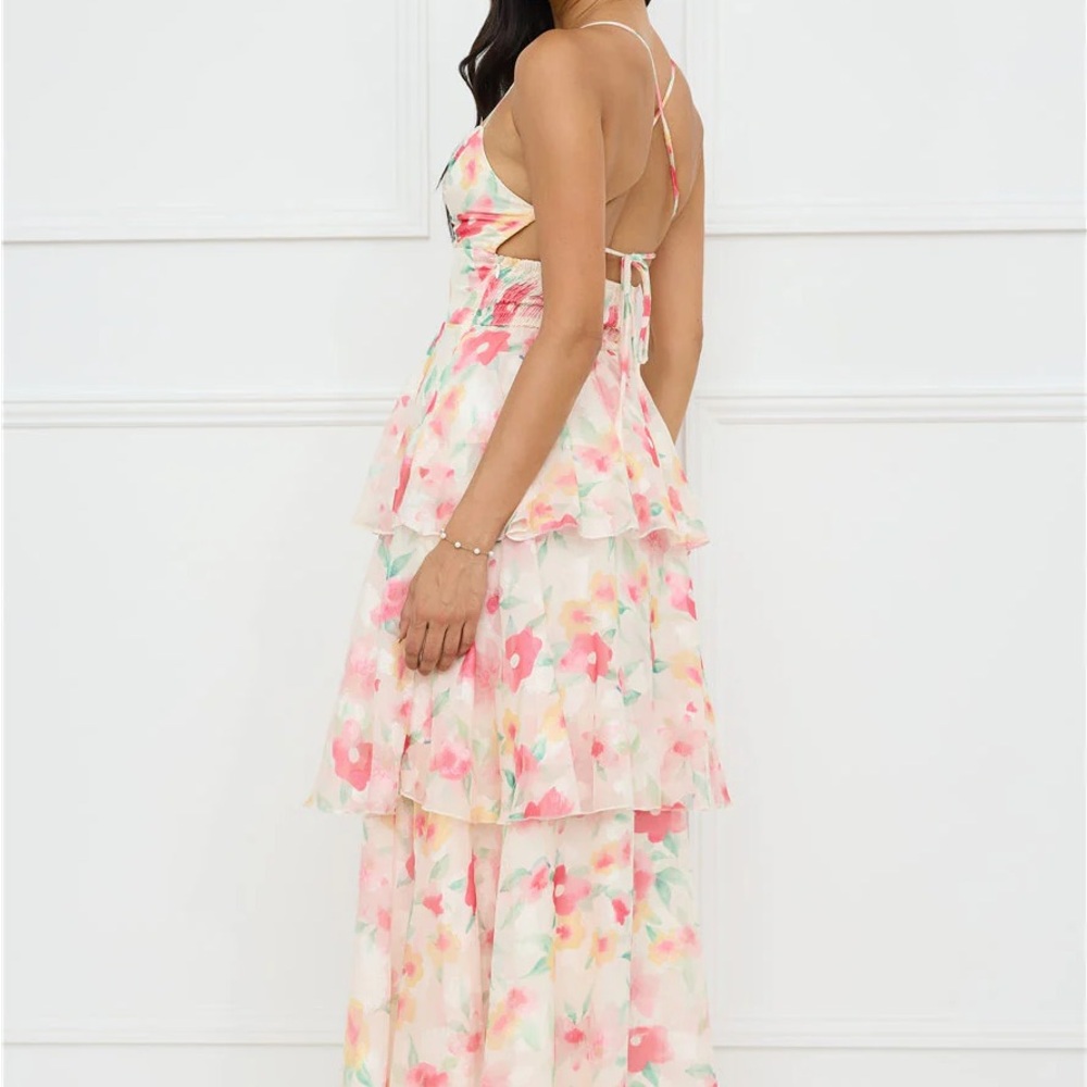 Hello Molly | Bright Beauty Maxi Dress Print